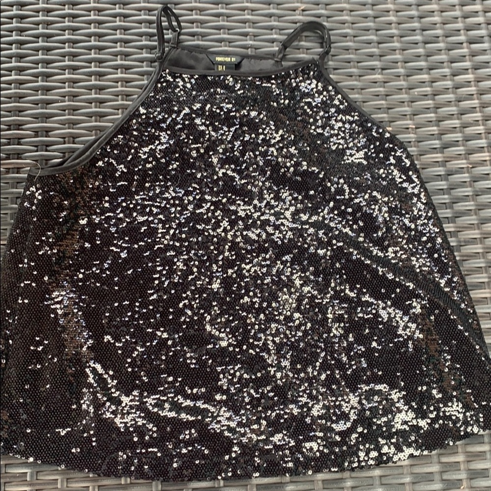 Forever 21 black tank top
